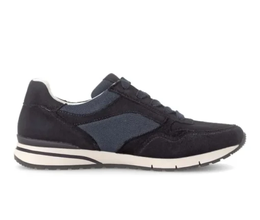 Lage sneaker blauw