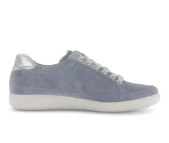 Lage sneaker blauw