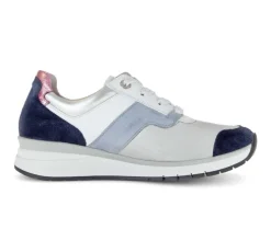 Lage sneaker blauw