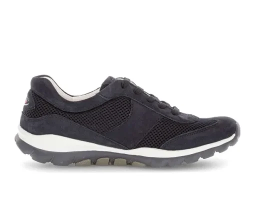 Lage sneaker blauw