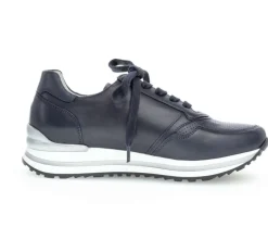 Lage sneaker blauw