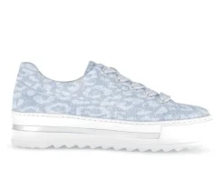 Lage sneaker blauw