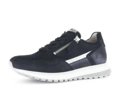 Lage sneaker blauw
