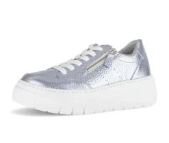 Lage sneaker blauw