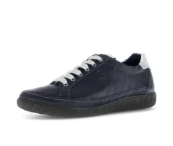 Lage sneaker blauw