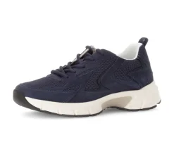 Lage sneaker blauw