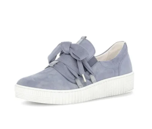 Lage sneaker blauw