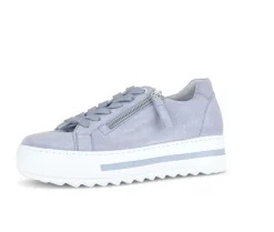 Lage sneaker blauw