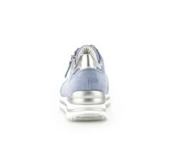 Lage sneaker blauw