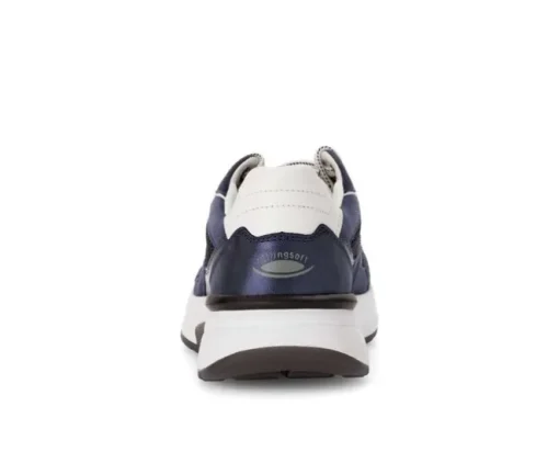 Lage sneaker blauw