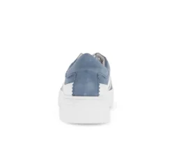 Lage sneaker blauw