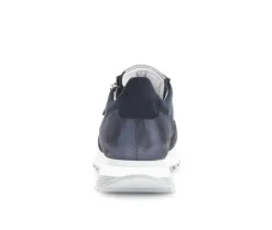 Lage sneaker blauw