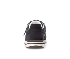 Lage sneaker blauw