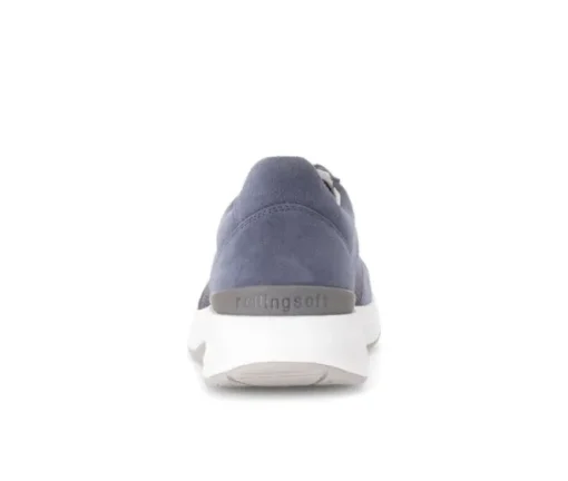 Lage sneaker blauw