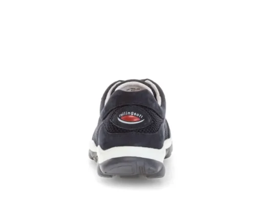 Lage sneaker blauw