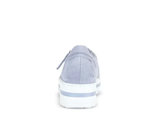 Lage sneaker blauw