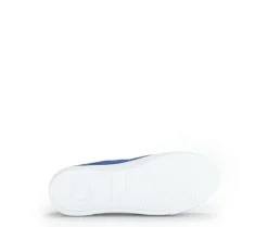 Lage sneaker blauw