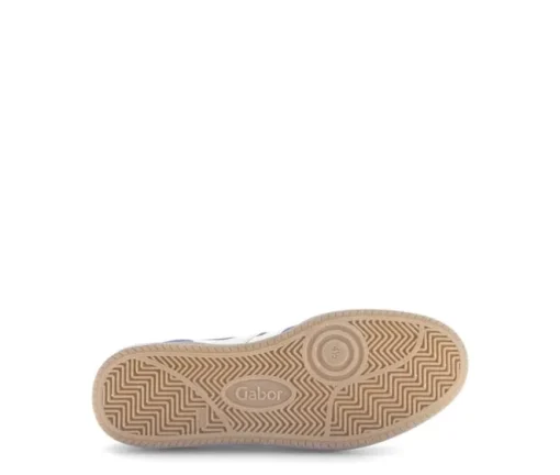 Lage sneaker blauw