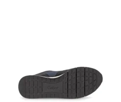 Lage sneaker blauw