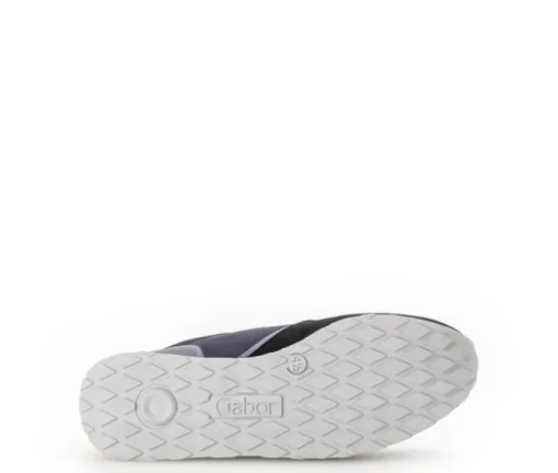 Lage sneaker blauw