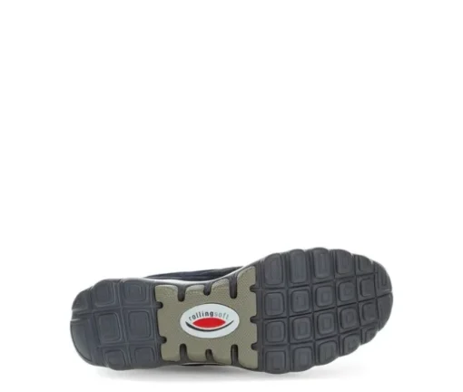 Lage sneaker blauw