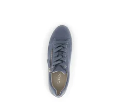 Lage sneaker blauw