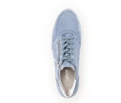 Lage sneaker blauw