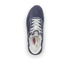 Lage sneaker blauw