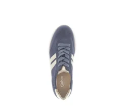 Lage sneaker blauw