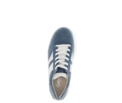 Lage sneaker blauw