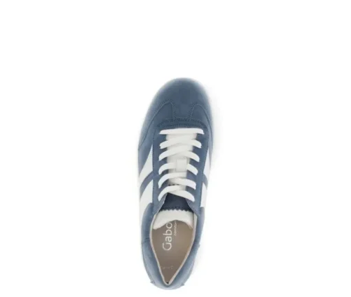 Lage sneaker blauw