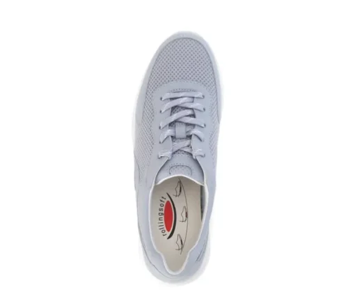 Lage sneaker blauw