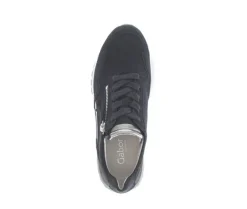 Lage sneaker blauw
