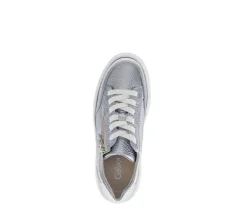 Lage sneaker blauw