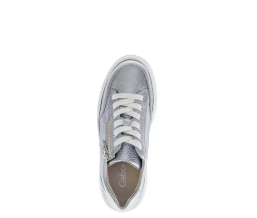 Lage sneaker blauw