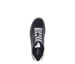 Lage sneaker blauw