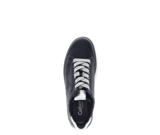 Lage sneaker blauw