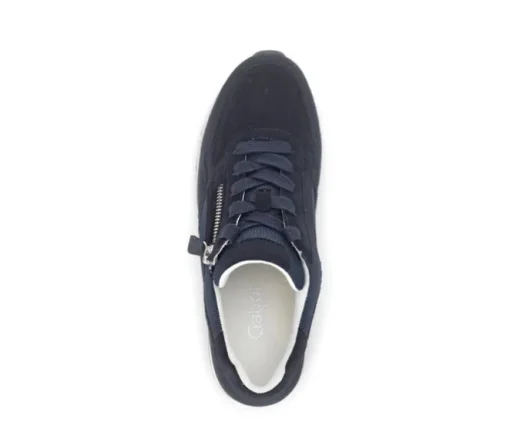 Lage sneaker blauw