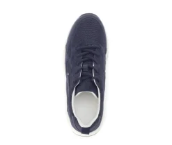 Lage sneaker blauw