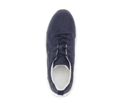 Lage sneaker blauw