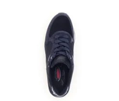 Lage sneaker blauw