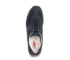 Lage sneaker blauw