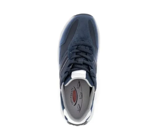 Lage sneaker blauw