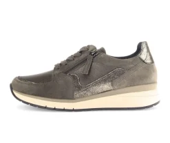 Lage sneaker brons