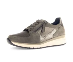 Lage sneaker brons