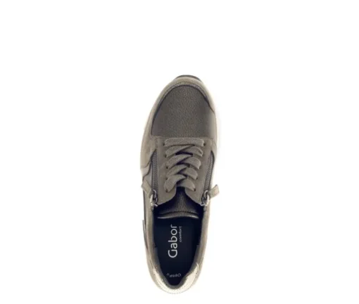 Lage sneaker brons