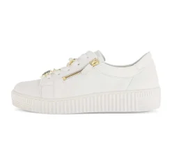 Lage sneaker crème