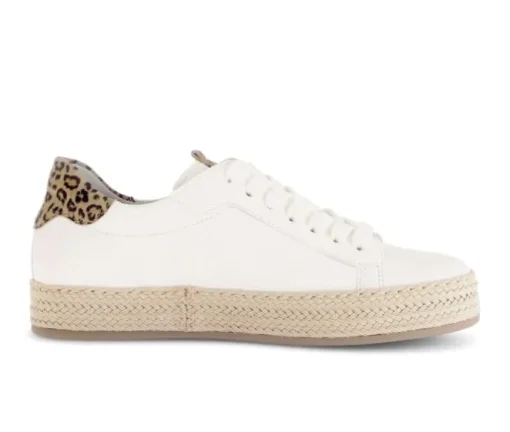 Lage sneaker crème