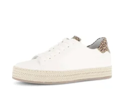 Lage sneaker crème
