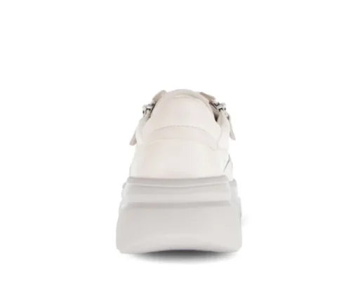Lage sneaker crème